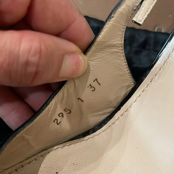 YSL patent leather slingback shoes - Picture 10 of 11